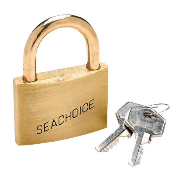 Seachoice 2" Solid Brass Body Padlock - Single Lock 37231